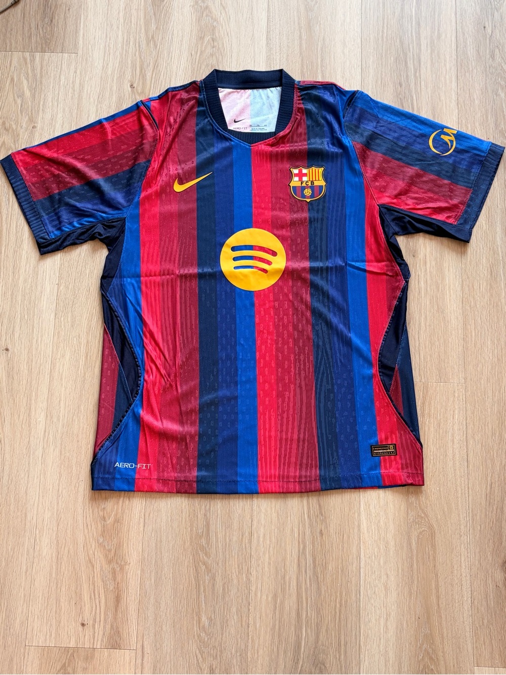 FC Barcelona Kids' Home Soccer Jersey - Red & Blue